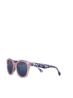 Zippo Sunglasses with Multicoloured Red Skeleton and Purple Degraded Lens OB209-1