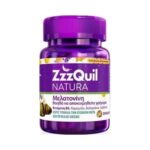 ZzzQuil Natura Συμπλήρωμα Μελατονίνη με Γεύση Μπανάνα & Μάνγκο 30 Ζελεδάκια
