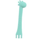 Baby Spoon Giraffe made of Silicone Mint - Image 2