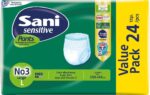 Ελαστικό εσώρουχο ακράτειας Sani Sensitive Pants Value Pack Large No3 24τμχ