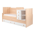 Cot Cradle Lorena Grey for Mattress 72x190cm - Image 2