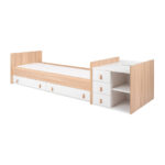 Cot Cradle Lorena Grey for Mattress 72x190cm - Image 3