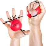 Hand-Finger Exercise Ball Moves Handmaster Plus Red Medium Resistance (16-202-142) - Image 2