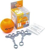 Hand-Finger Exercise Ball Moves Handmaster Plus Hard Resistance Orange (16-202-143)