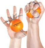 Hand-Finger Exercise Ball Moves Handmaster Plus Hard Resistance Orange (16-202-143) - Image 2