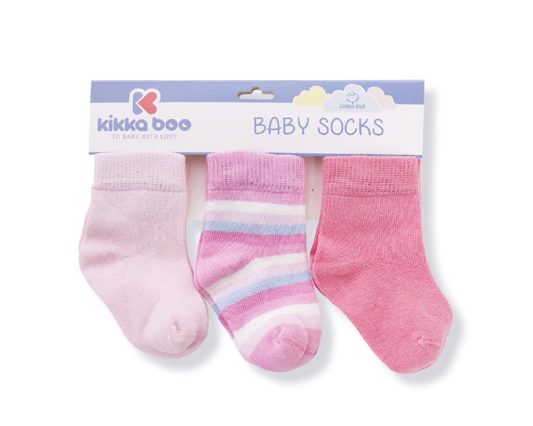 Παιδικές-Κάλτσες-baby-socks-6-12μηνών-Ροζ1-1.jpg Παιδικές Κάλτσες Baby Socks 6-12μηνών Ροζ - Image 1