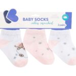 Παιδικές Κάλτσες Baby Socks 6-12μηνών Ροζ