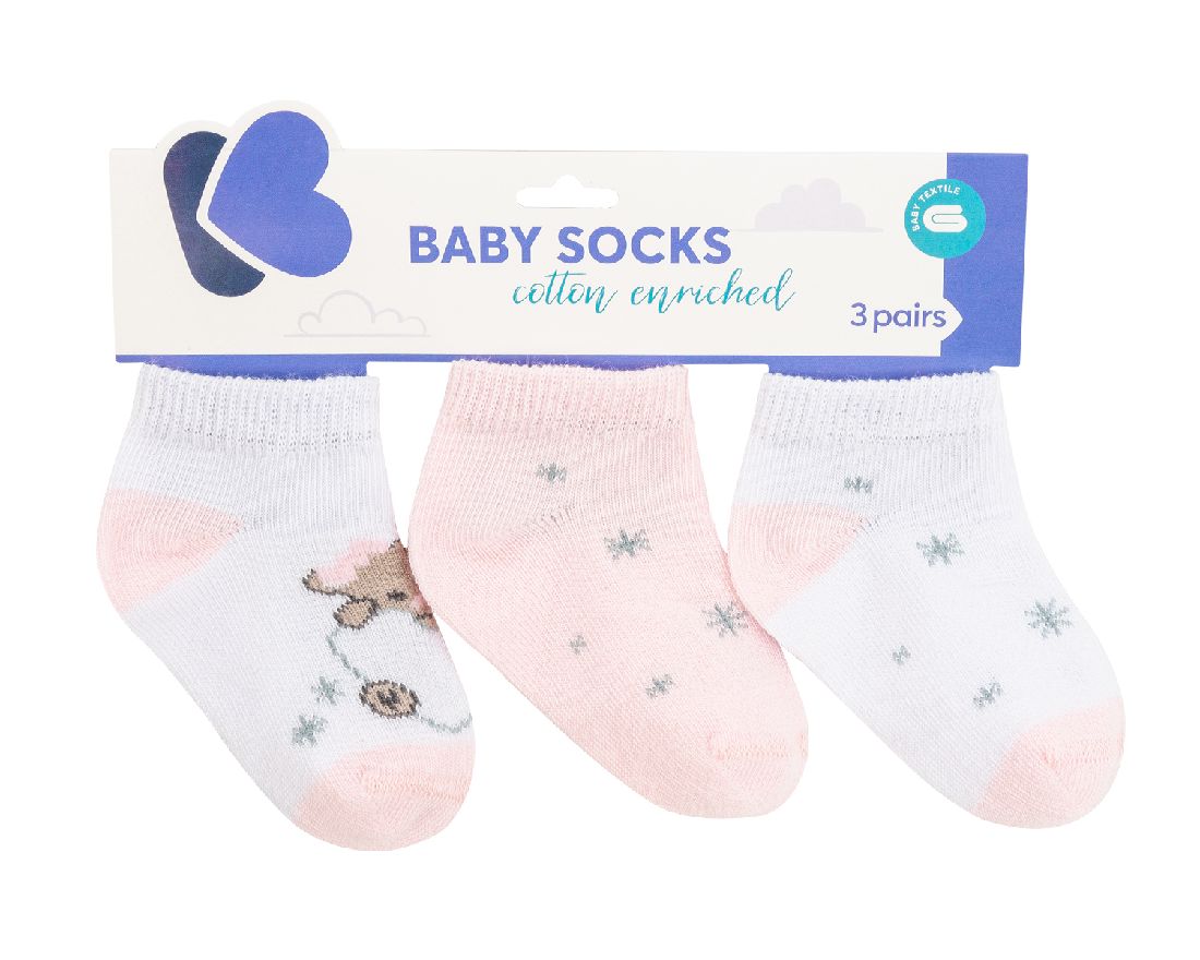 Παιδικές-Κάλτσες-baby-socks-6-12μηνών-Ροζ1.jpg Παιδικές Κάλτσες Baby Socks 6-12μηνών Ροζ - Image 1