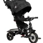 Children's Tricycle Convertible Bicycle with Storage Space, Shield & Camouflage Parent Handle
