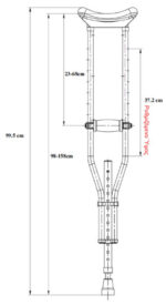 Universal crutches (Pair) (0804594) - Image 4