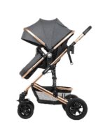 Pushchair Amaia 3 in 1 Dark Grey 31001010115 - Image 6