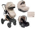 Pushchair Irene 3 in 1 Beige
