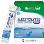 Health Aid Electrolytes Συμπλήρωμα Διατροφής Ηλεκτρολυτών με Γεύση Φράουλα, 20sachets