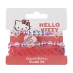 Hello Kitty Love Βραχιόλια Σετ 3τχ