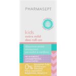 Pharmasept Kids Extra Mild Deo Roll-on Εξαιρετικά Απαλό Αποσμητικό για Παιδιά & Εφήβους, 50ml