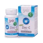 Smile Zinc, ψευδαργύρος 15mg & Vitamin C 500mg 60 κάψουλες