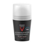 Vichy Homme 48h Deodorant Roll-on for Sensitive Skin Αποσμητικό για Ευαίσθητες Επιδερμίδες, 50ml