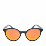 Zippo Eyewear Γυαλιά Ηλίου με Μαύρο Σκελετό και Φακό Πορτοκαλί Καθρεύτη OB70-03