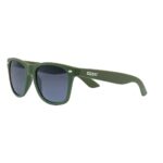 Zippo Sunglasses with Green Granite Frame and Blue Lens OB21-28