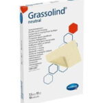 Hartmann Grassolind Neutral Αποστειρωμένο επίθεμα με αλοιφή 7,5x10cm 10τμχ (Ημ. Λήξης 07.2027)
