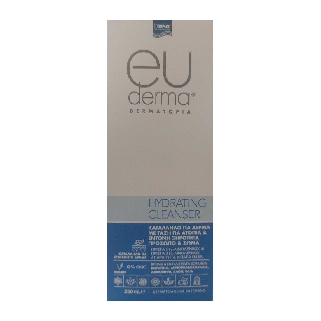 intermed-euderma-dermatopia-hydrating-cleanser-eνυδατικό-kαθαριστικό-250ml1-1.jpg Intermed Euderma Dermatopia Hydrating Cleanser Eνυδατικό Kαθαριστικό 250ml - Image 1