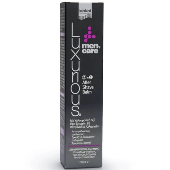 intermed-luxurious-mens-care-2in1-after-shave-balm-Ενυδατικό-balm-για-Μετά-το-Ξύρισμα-100ml1.jpg Intermed Luxurious Men's Care 2in1 After Shave Balm Ενυδατικό Balm για Μετά το Ξύρισμα 100ml - Image 1