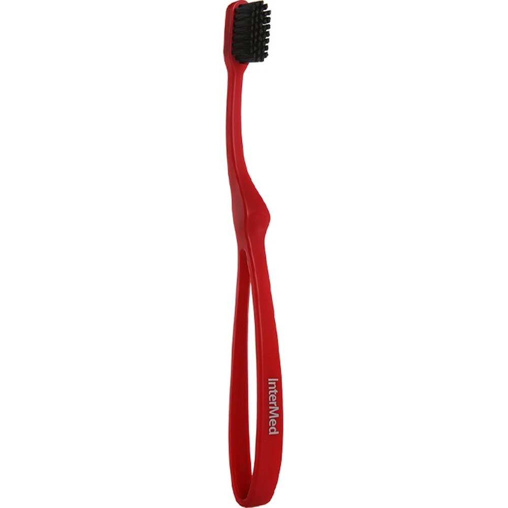 intermed-professional-toothbrush-soft-Οδοντόβουρτσα-Μαλακή-Κόκκινο-Χρώμα-1τεμ1-1.jpg Intermed Professional Toothbrush Soft Οδοντόβουρτσα Μαλακή Κόκκινο Χρώμα, 1τεμ - Image 1