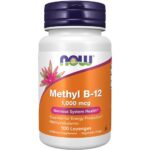 Now Foods Methyl B-12 1000mcg Συμπλήρωμα Διατροφής Βιταμίνης B12 100Lozenges