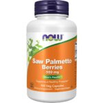Now Foods Saw Palmetto Berries 550mg  Συμπλήρωμα Για την Υγεία του Προστάτη, 100veg.caps