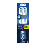 Oral-B Cross Action Pro-Clean Clinical Οδοντόβουρτσα Μέτρια 2τμχ