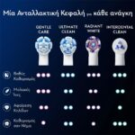 Oral-B iO Gentle Care Ανταλλακτικές Κεφαλές Ηλεκτρικής Οδοντόβουρτσας, 2τεμ - Image 3
