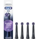 Oral-B iO Radiant White Black Ανταλλακτικές Κεφαλές Ηλεκτρικής Οδοντόβουρτσας, 4τεμ - Image 2