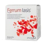 PharmaQ Ferrum Iasis Συμπλήρωμα Διατροφής Σιδήρου, 28 φακελάκια