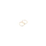 RO Accessories Σκουλαρίκι Κρίκος Χρυσός 30mm