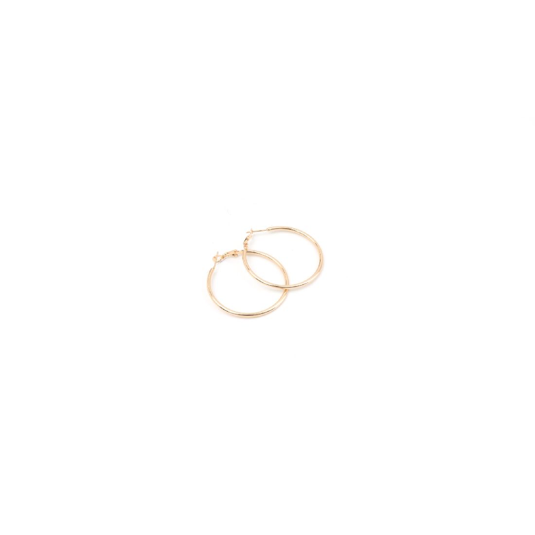 ro-accessories-Σκουλαρίκι-Κρίκος-Χρυσός-40mm1.jpg RO Accessories Σκουλαρίκι Κρίκος Χρυσός 40mm - Image 1