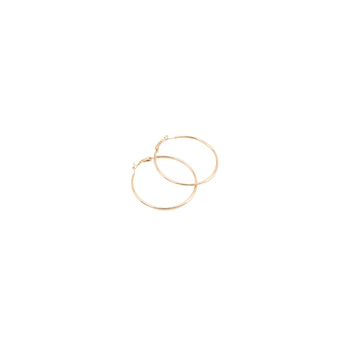 ro-accessories-Σκουλαρίκι-Κρίκος-Χρυσός-50mm1.jpg RO Accessories Σκουλαρίκι Κρίκος Χρυσός 50mm - Image 1