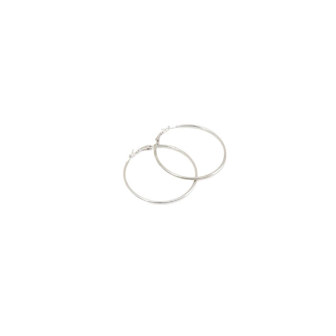ro-ro-accessories-Σκουλαρίκι-Κρίκος-Ασημί-50mm1-1.jpg RO-RO Accessories Σκουλαρίκι Κρίκος Ασημί 50mm - Image 1