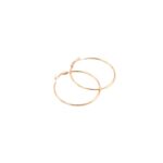 RO-RO Accessories Σκουλαρίκι Κρίκος Χρυσός 50mm