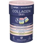 Upsa Nourished Collagen Skin Συμπλήρωμα για την Καλή Υγεία του Δέρματος, 30gummies