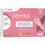 Upsa Serelys Meno Συμπλήρωμα για Ανακούφιση Συμπτωμάτων Περιεμμηνόπαυσης & Εμμηνόπαυσης, 30caps